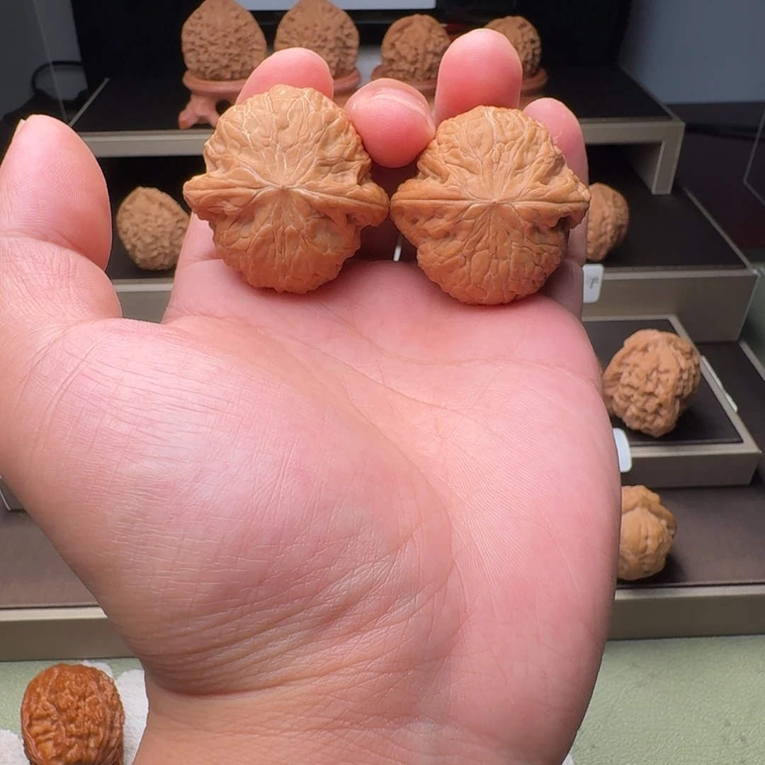 吊坠文玩核桃铁锤40全品白茬