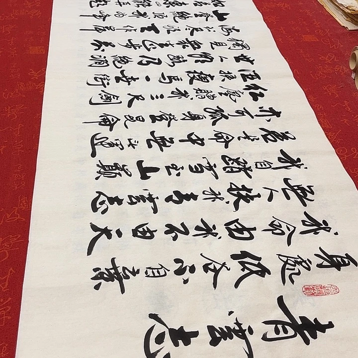 书法青云志李保军白宣180✖️48厘米左右