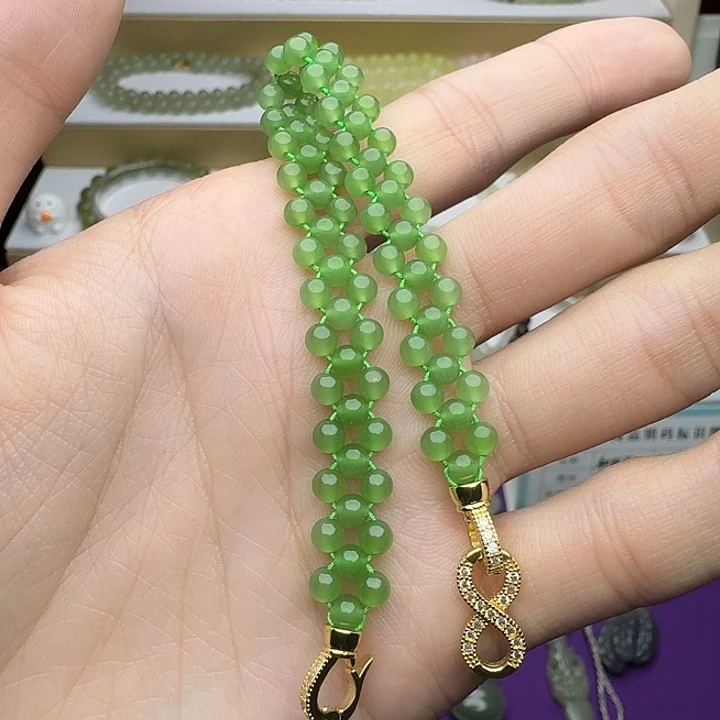 和田玉（碧玉）未镶嵌颈饰