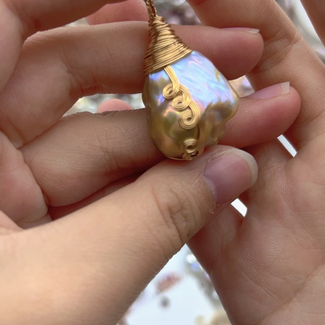 淡水珍珠未镶嵌颈饰