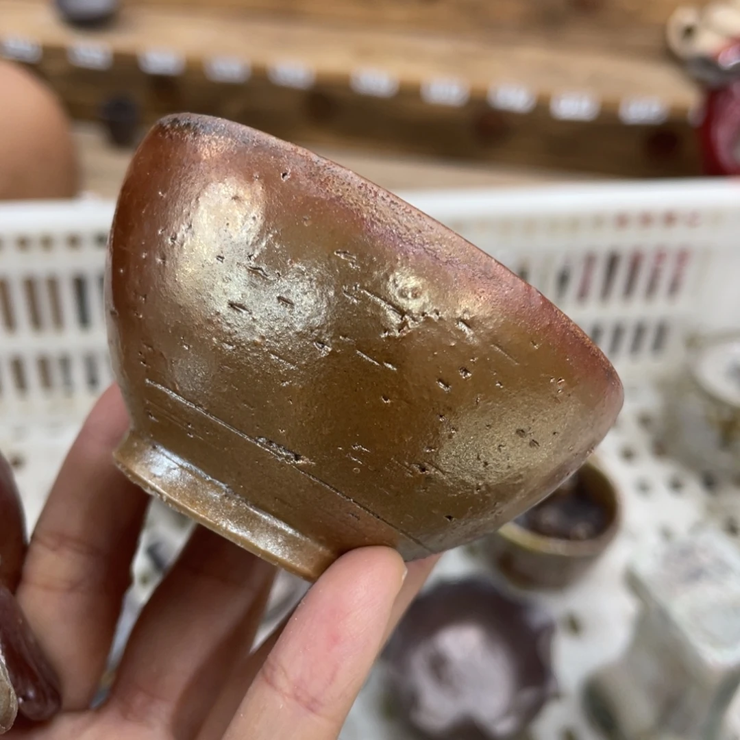 宝***长茶壶柴烧柴烧瑕瑕