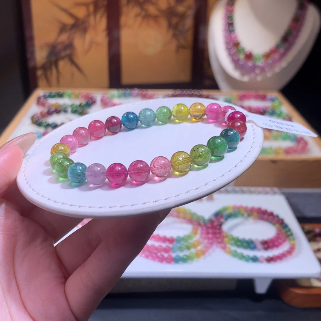 未镶嵌手链碧玺碧玺