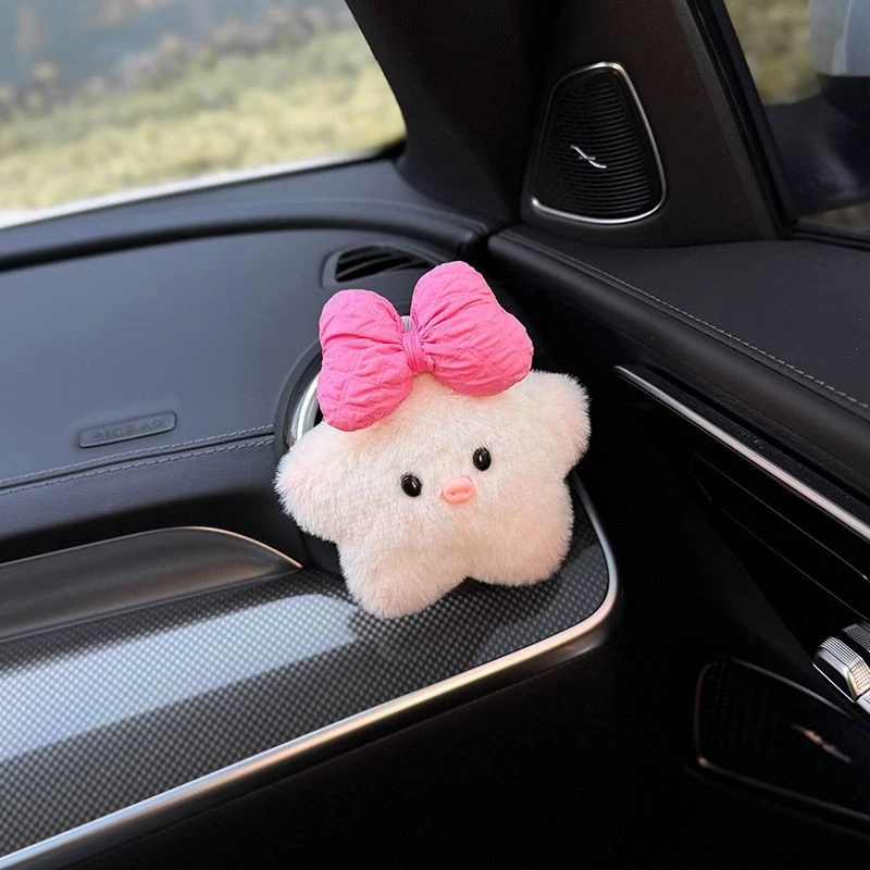 2025新款车载香薰汽车空调出风口装饰品可爱猪猪小摆件车内香氛女