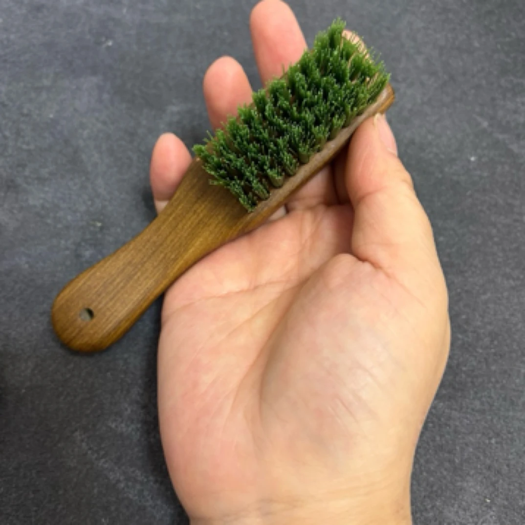 迷你小花梨木掌中宝刷子