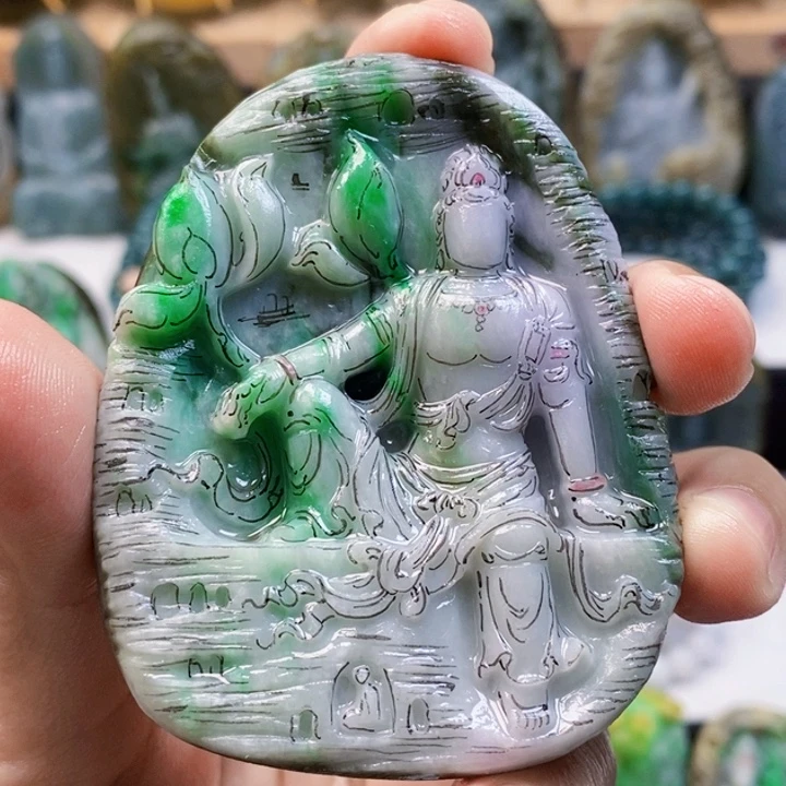未镶嵌定制翡翠毛坯货定制款式