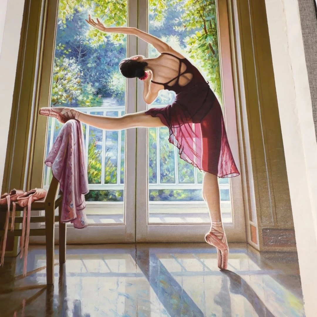 油画加油加油加油努力加油努力加油