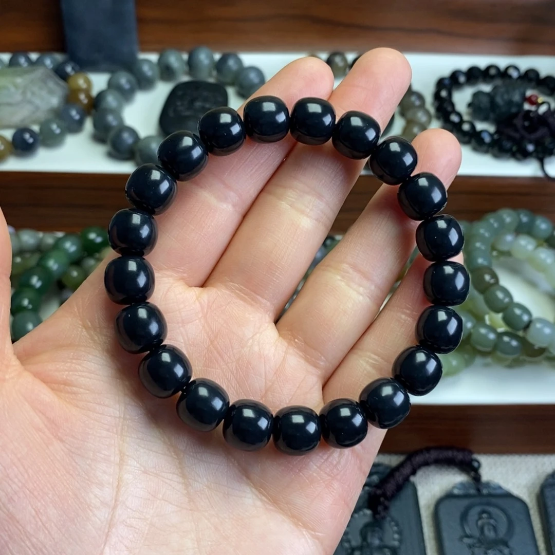 和田玉未镶嵌手串