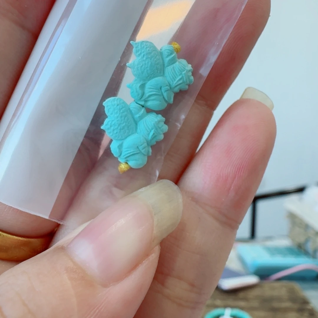 未镶嵌绿松石珠宝奇石