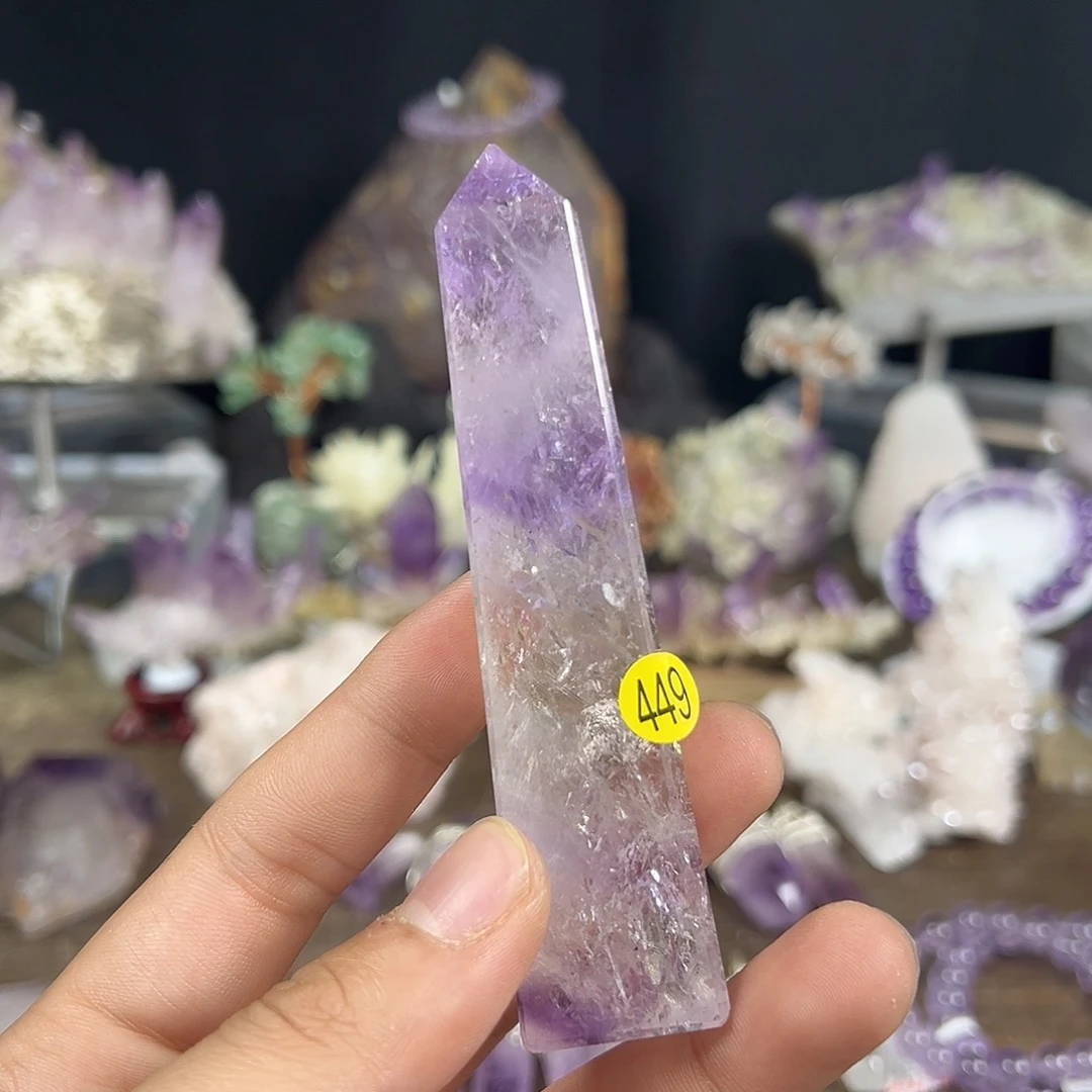 未镶嵌水晶珠宝半成品