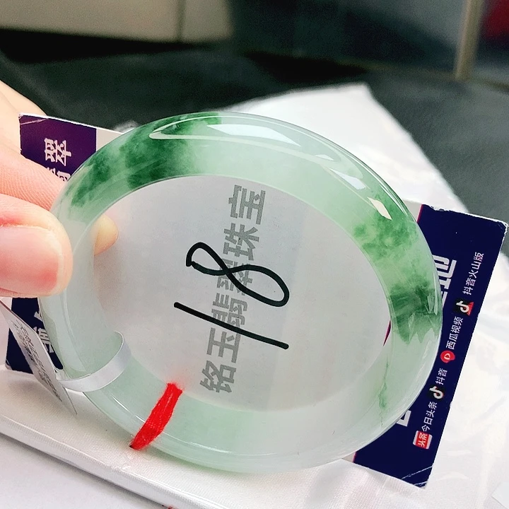 翡翠未镶嵌手镯缅甸天然a货翡翠手镯