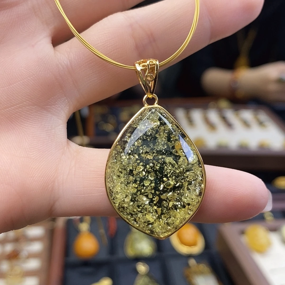 琥珀未镶嵌裸石成品