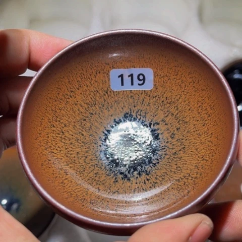 茶盏原矿原釉柴烧建盏