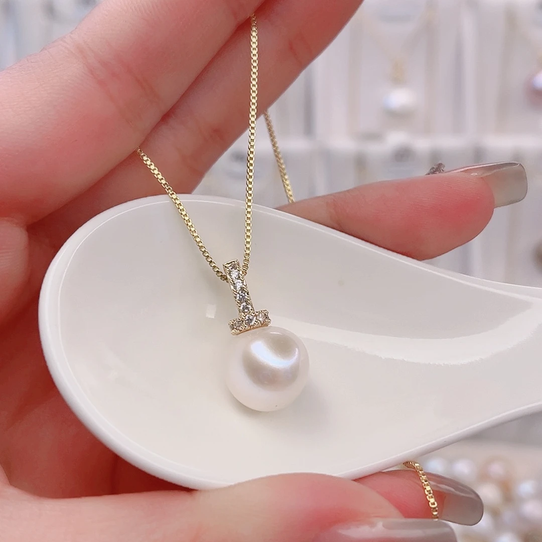 未镶嵌吊坠(赠链)淡水珍珠