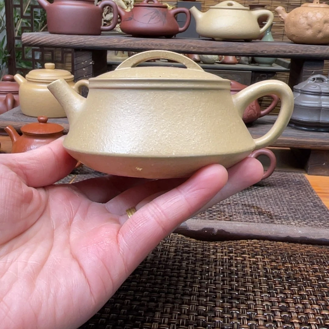 紫砂茶壶宜兴原矿紫砂手工制150