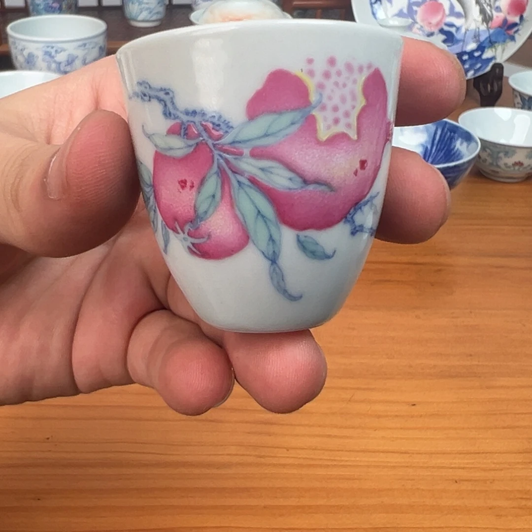 匠质堂斗彩一口杯