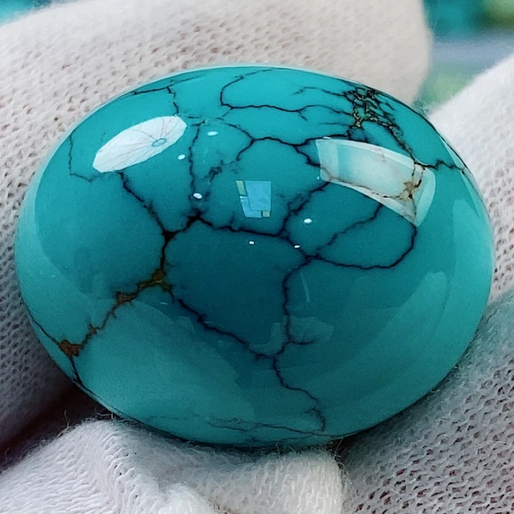 未镶嵌绿松石原矿无优化