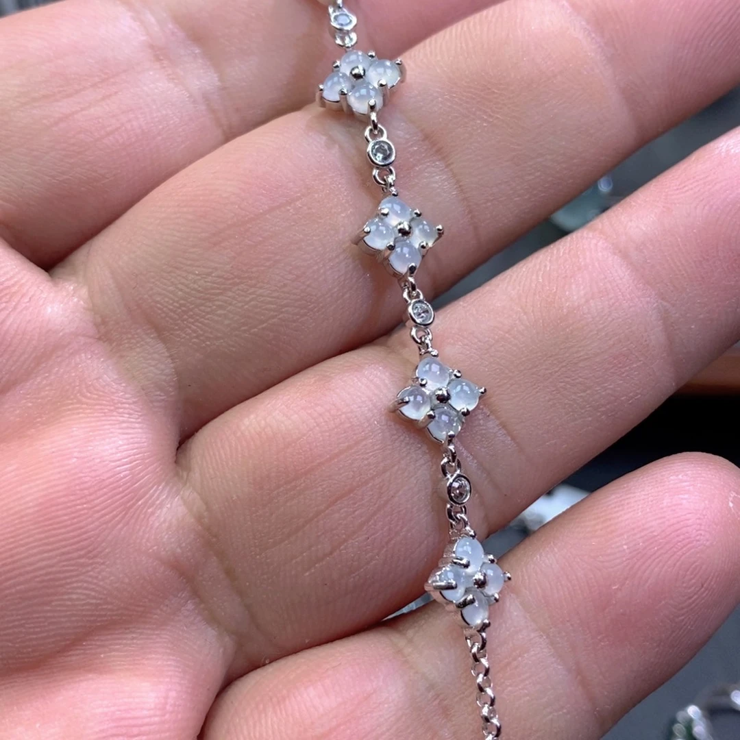 蛋***甜翡翠未镶嵌戒指翡翠