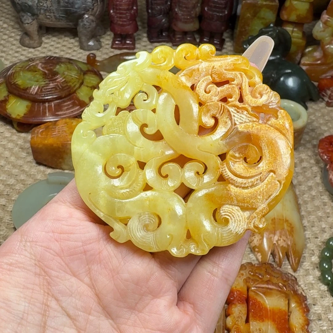 吊坠白玉菩提挂件