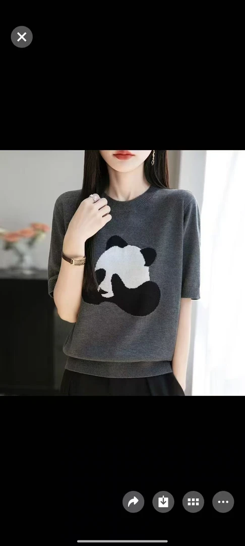 7456 外贸短袖 多图案拼 尾单库存