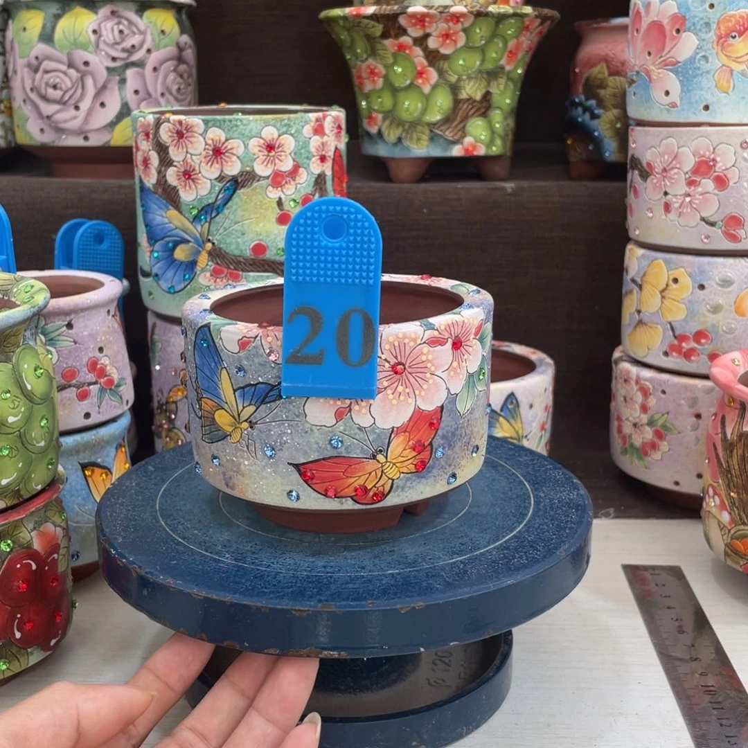 多肉花盆顶冠花盆