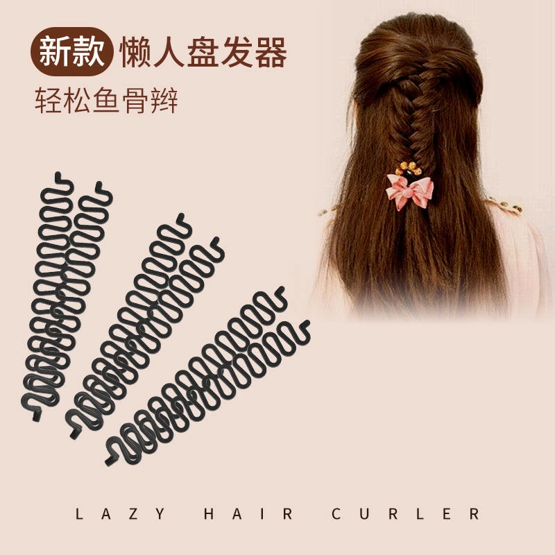 编发器鱼骨辫编发神器女后脑勺懒人盘发蜈蚣辫麻花辫造型工具发d2