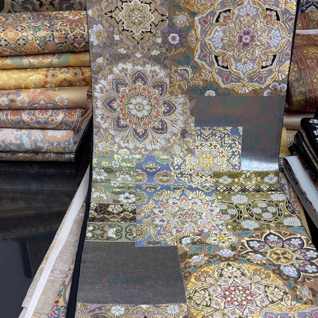 织绣唐锦桑蚕丝正绢面料