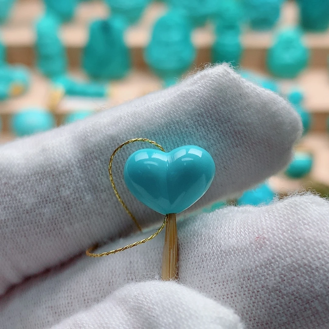 绿松石未镶嵌配饰