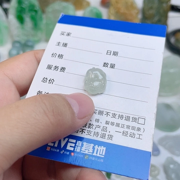 颈饰未镶嵌翡翠貔貅