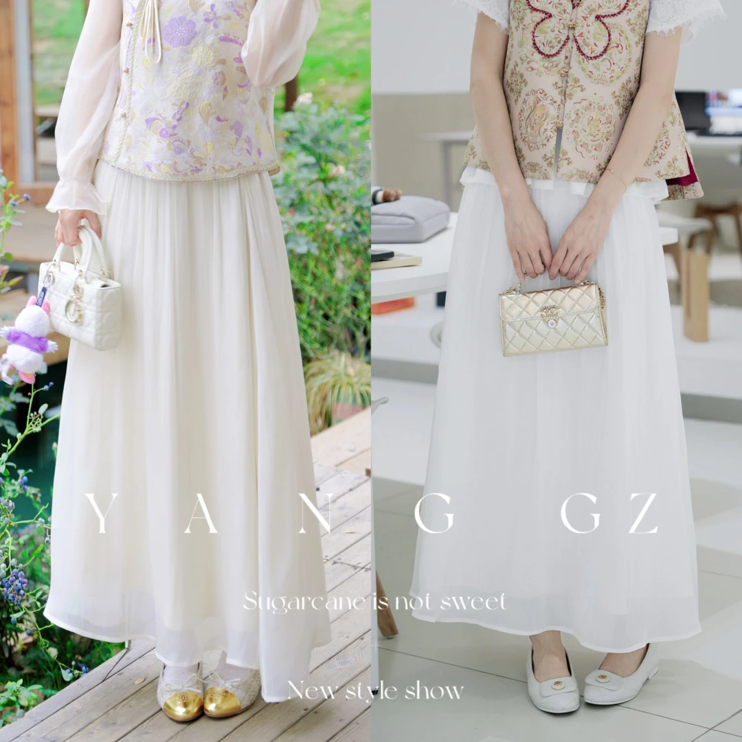 YANG GZ【琉璃裙】春夏新款丝光半身裙汉服女 GZ5153DR602741