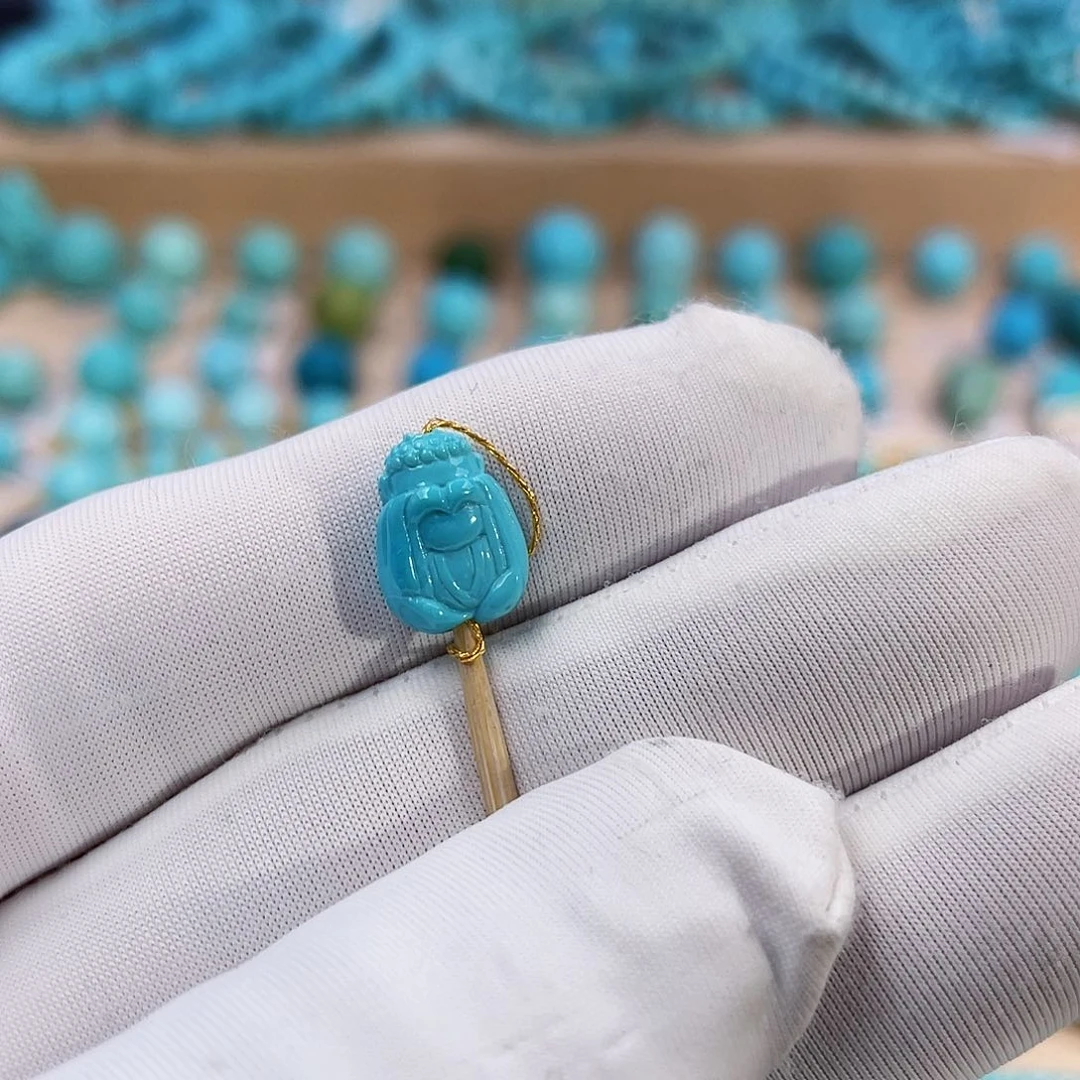 绿松石珠宝奇石未镶嵌