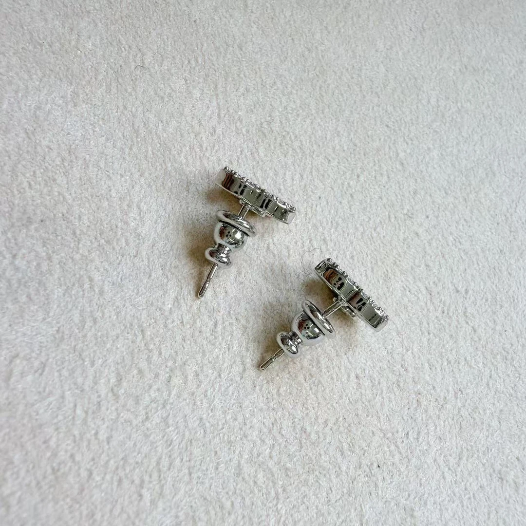 铜合金锆石耳饰 【AG•饰品】耳环AG02293