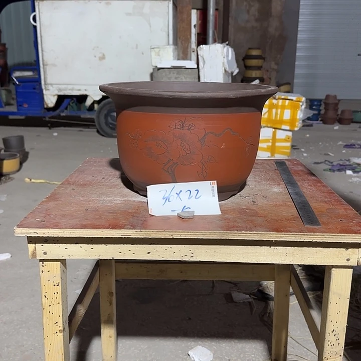 紫砂花盆紫砂花盆84