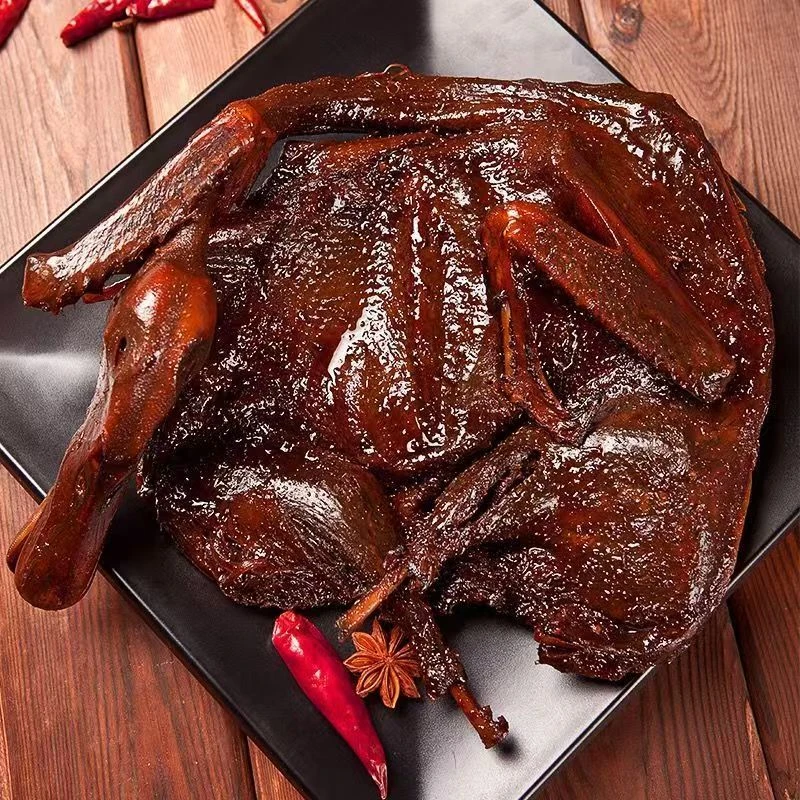 湖南手斯酱板鸭，里面有爆珠，爆香，爆香香味。