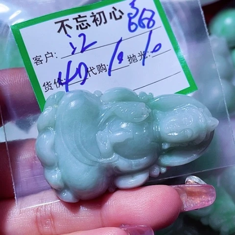 江****翡翠未镶嵌颈饰缅甸
