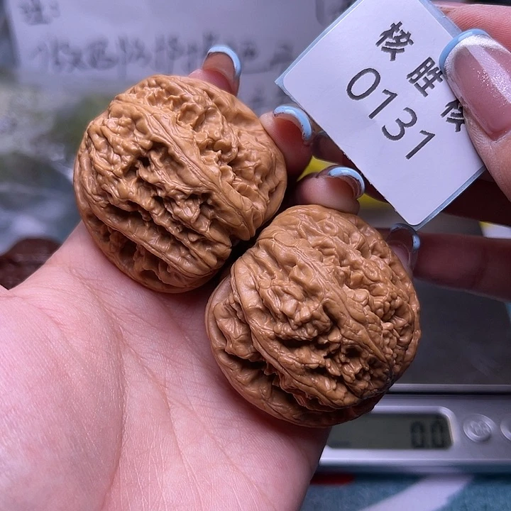 文玩核桃把件粗筋42.0131