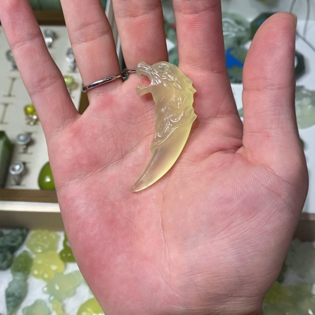 未镶嵌岫玉吊坠(不含链)