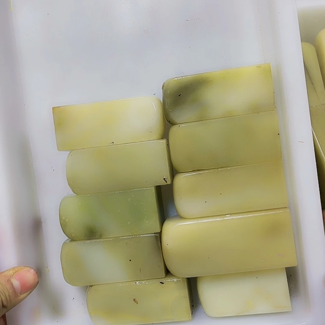 【闪购商品】青田石印石夏***瑰青田印石编号16