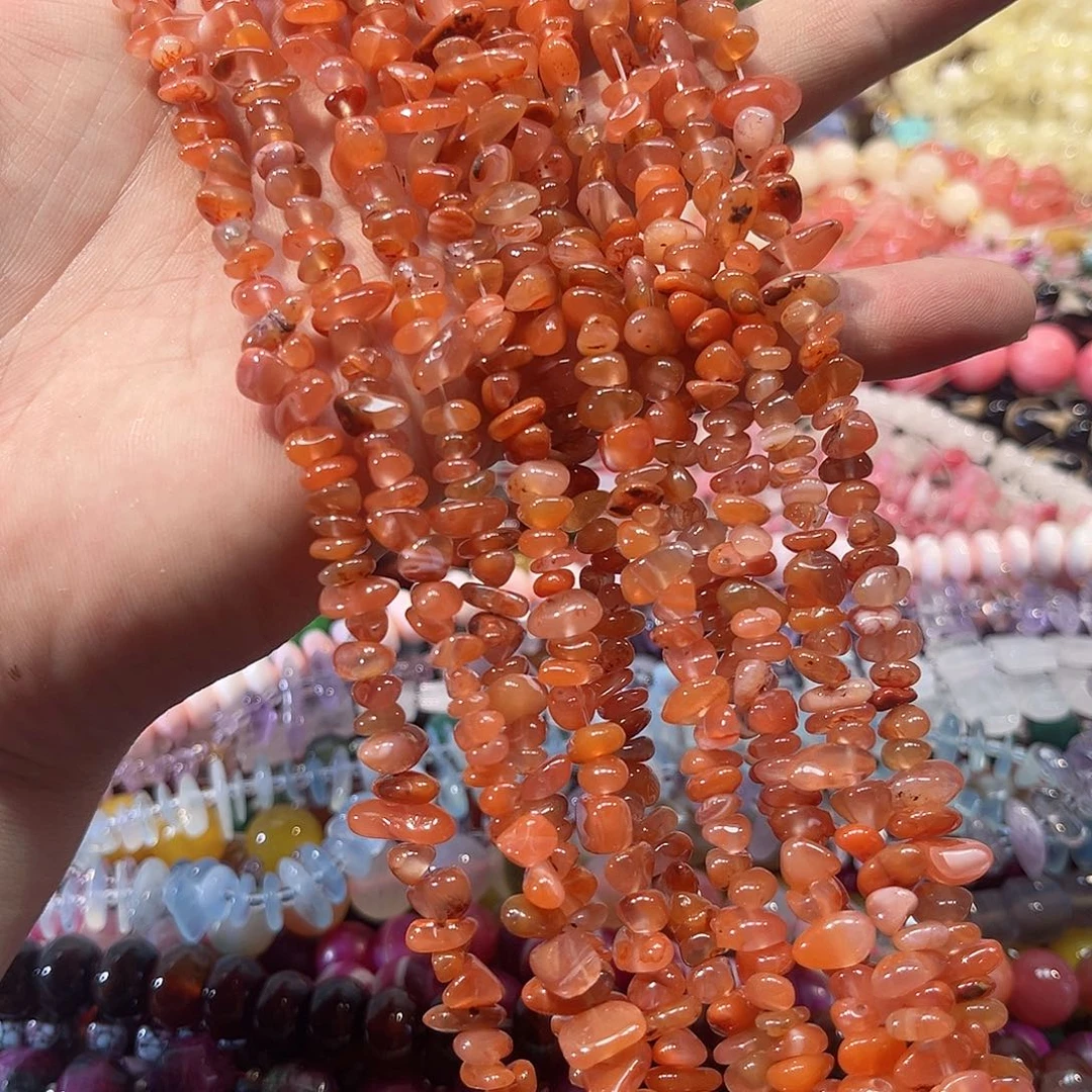 玛瑙/玉髓合金珠宝半成品A货南红80cm