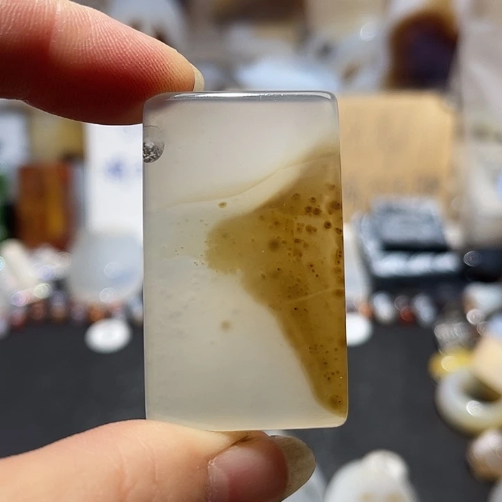 玛瑙/玉髓未镶嵌吊坠(不含链)