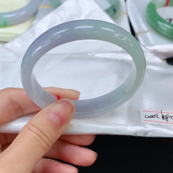 翡翠手镯未镶嵌翡翠手镯52.5