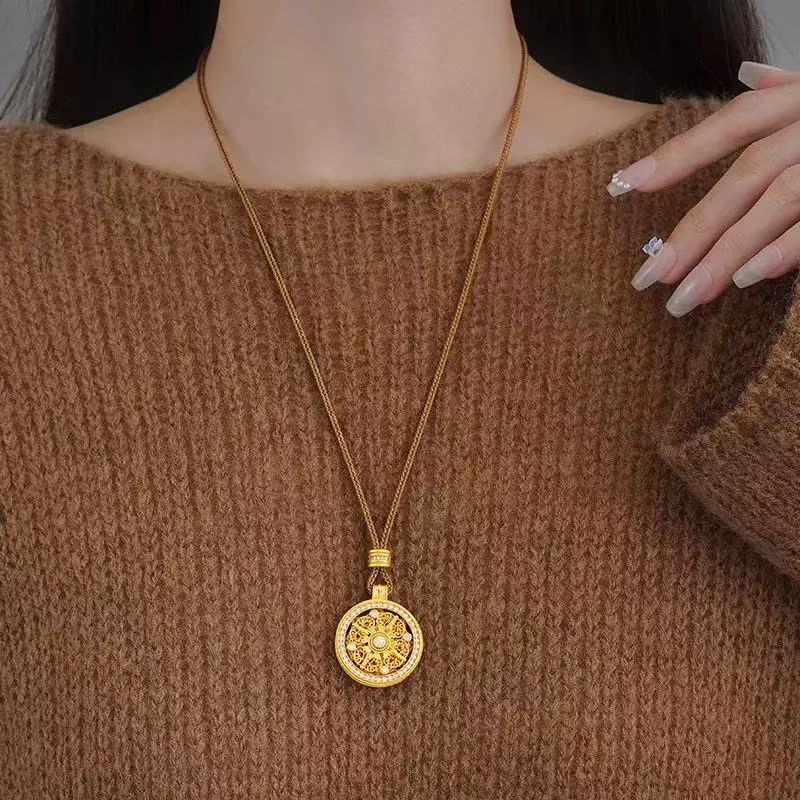 铜合金项链 D207时尚百搭轻奢气质优雅项链