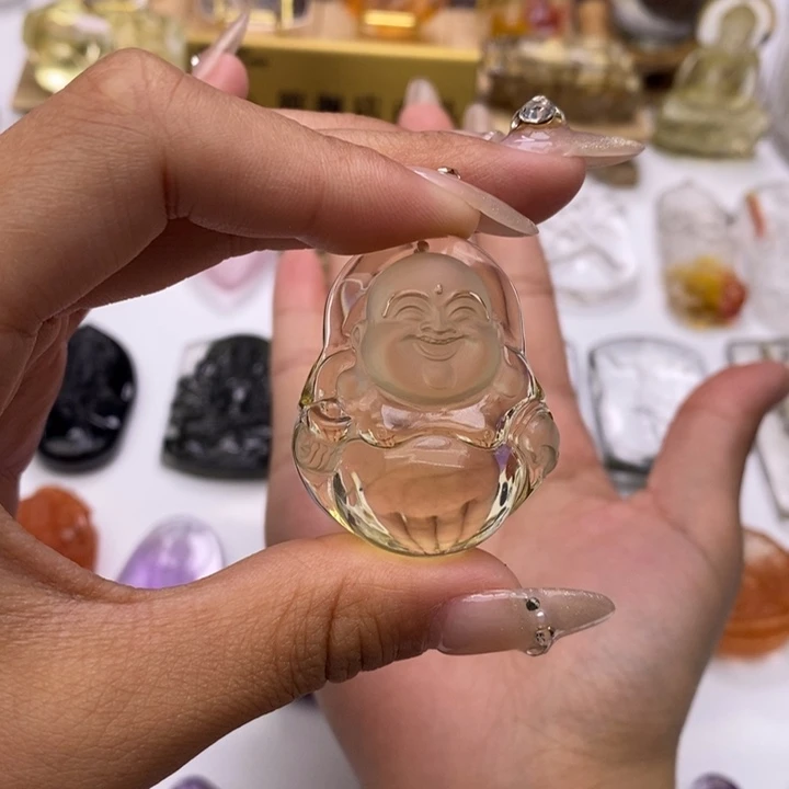 未镶嵌项链水晶瓜*兮