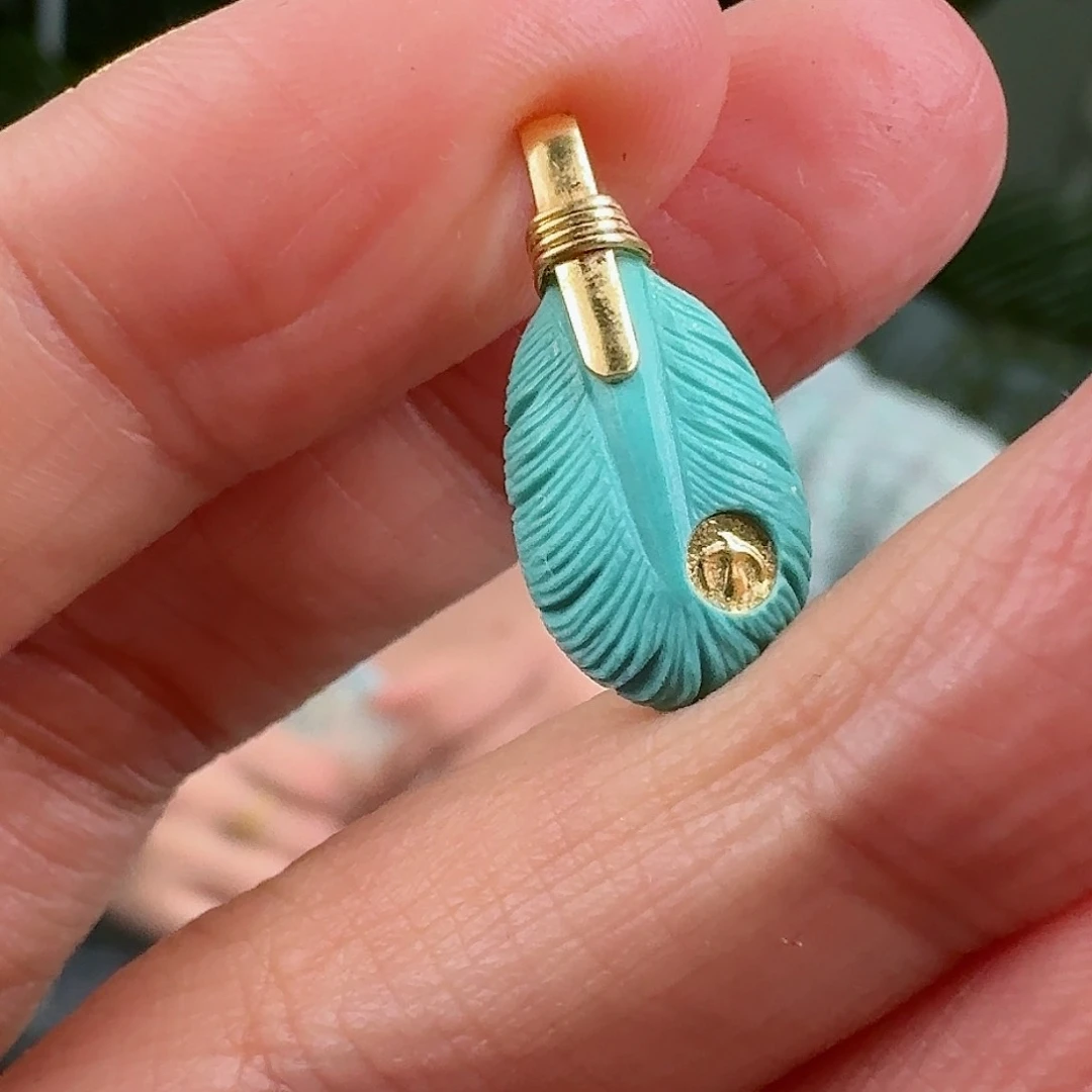 绿松石珠宝奇石未镶嵌