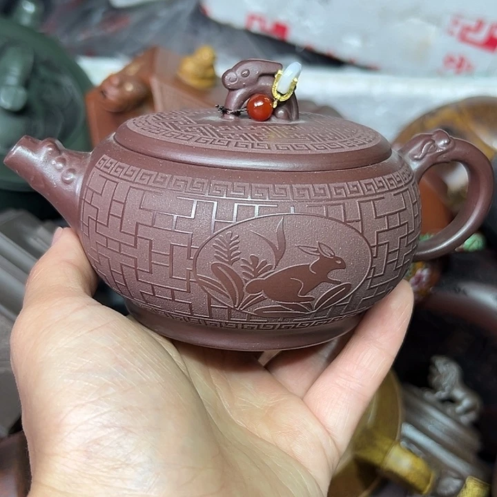 茶壶紫砂微瑕微瑕