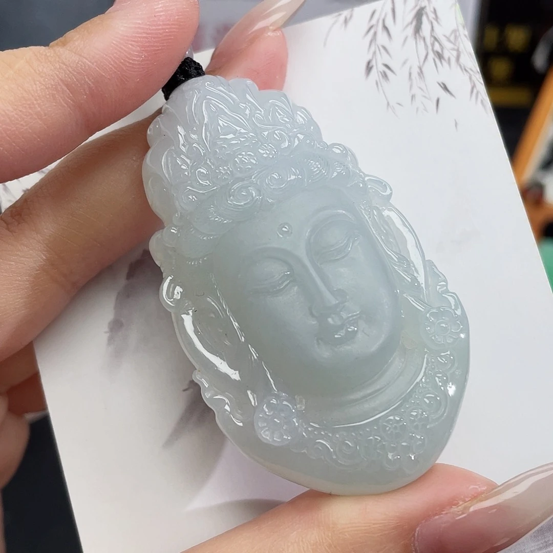 翡翠未镶嵌颈饰闪*喵3346644344