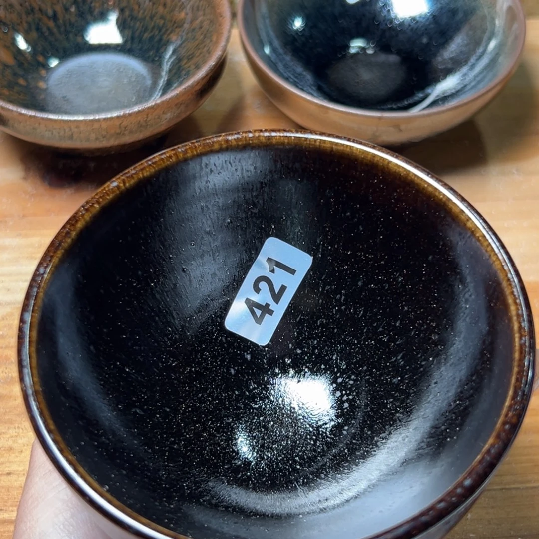 用***1茶盏全手工原矿原釉建盏
