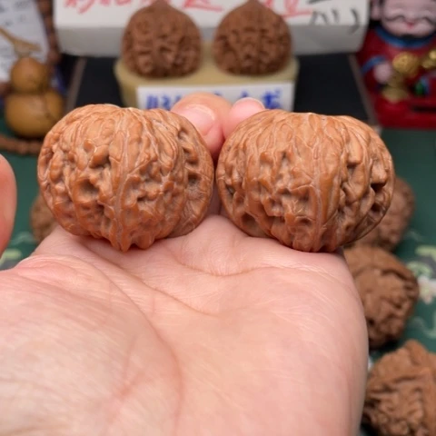 【闪购商品】把件文玩核桃吃****?41全品正磨