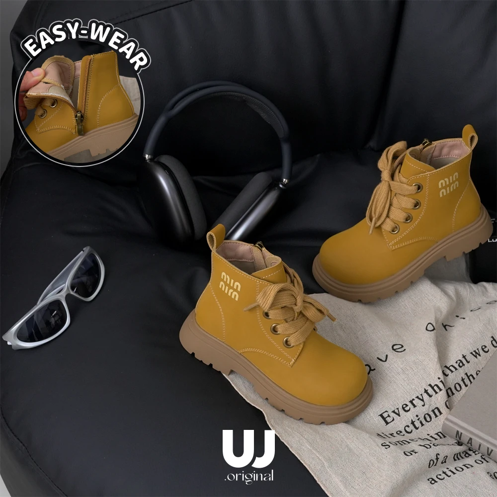 集合 246203「法式大黄靴」儿童登山马丁靴秋冬247011