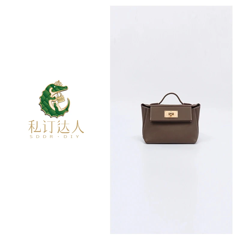 私订达人鳄鱼世家2025年新款时尚真皮单肩包百搭牛皮轻奢女士包包