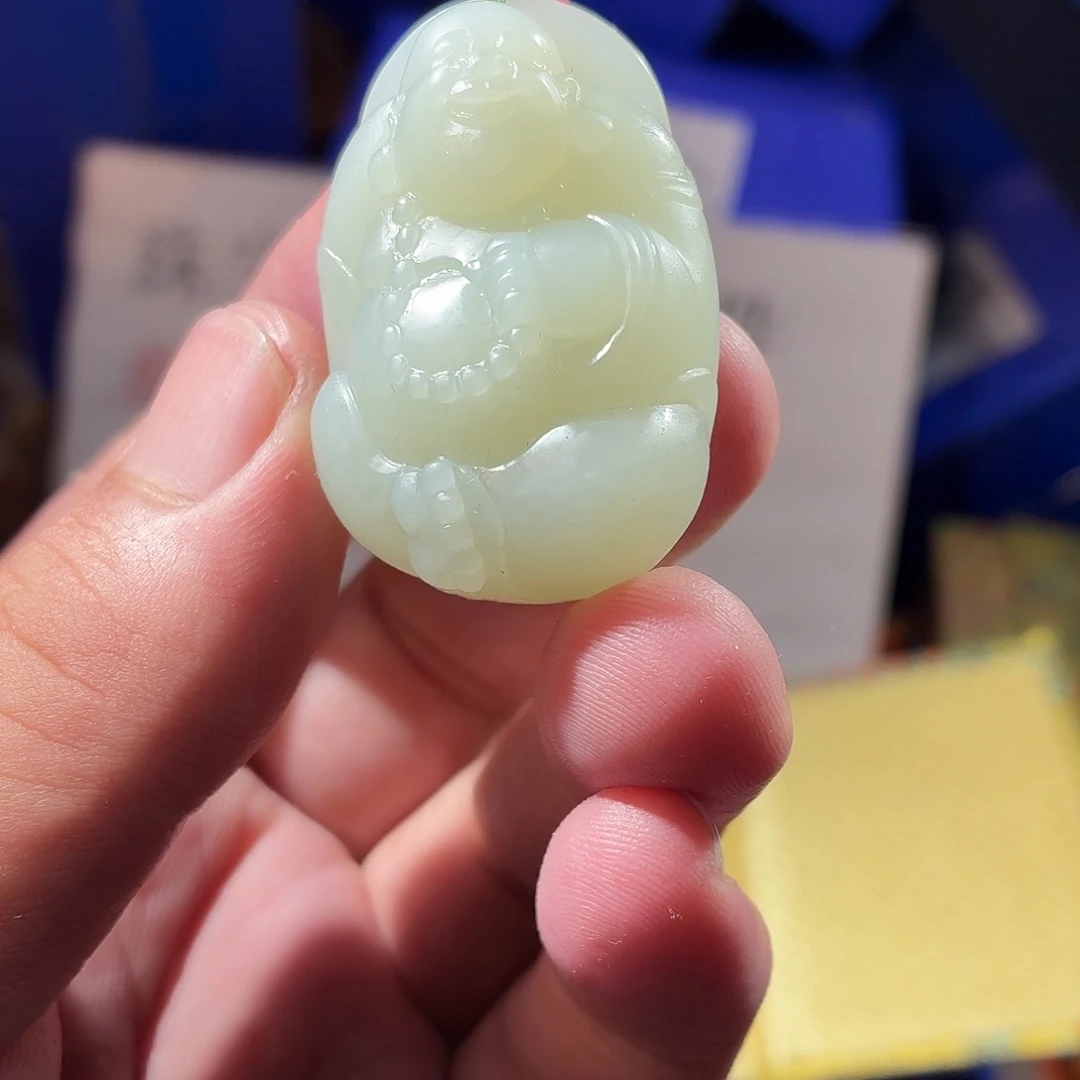 和田玉（糖玉）未镶嵌包链